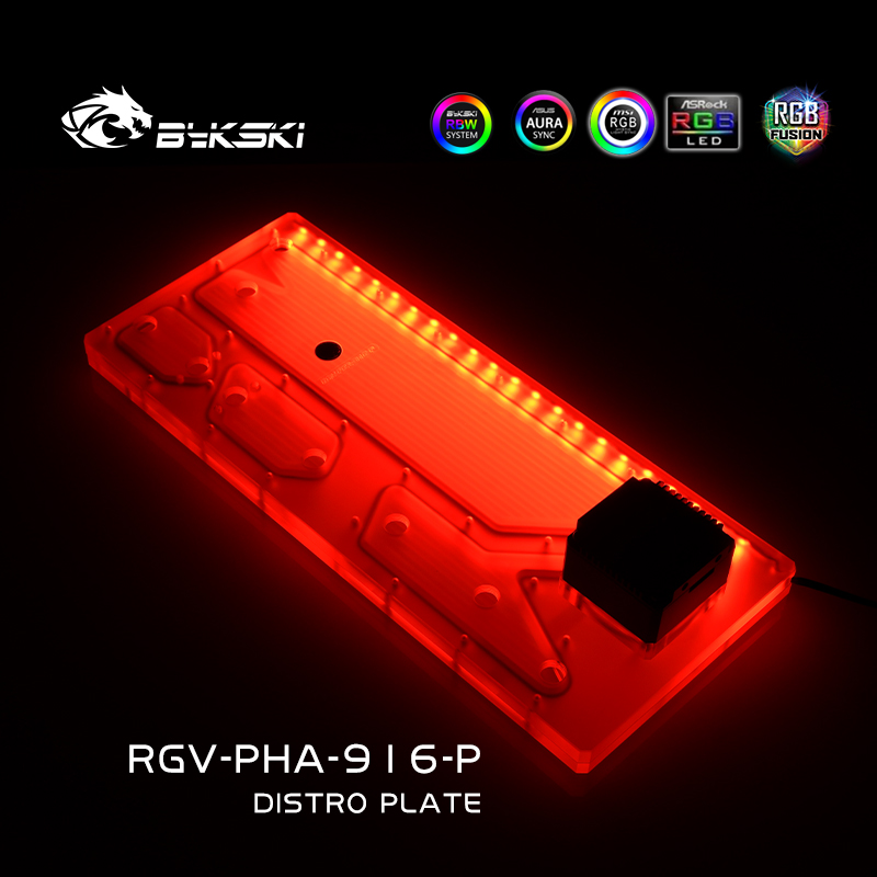 Bykski RGV-PHA-916-P Pelat/Dud - Distro Plate Ddc Pump Combo ulasan dan harga
