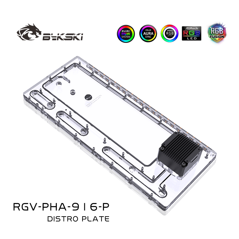 Bykski RGV-PHA-916-P Pelat/Dud - Distro Plate Ddc Pump Combo ulasan dan harga