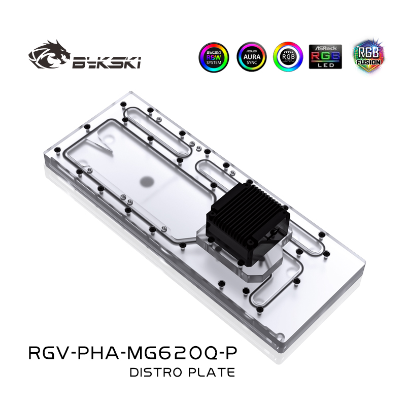 Tangki Akrilik BYKSKI Digunaka - Distro Plate Ddc Pump Combo ulasan dan harga